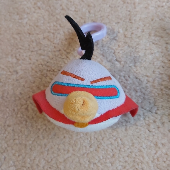 Angry Bird Space Plush Character Backpack Clips - Picture 4 of 6